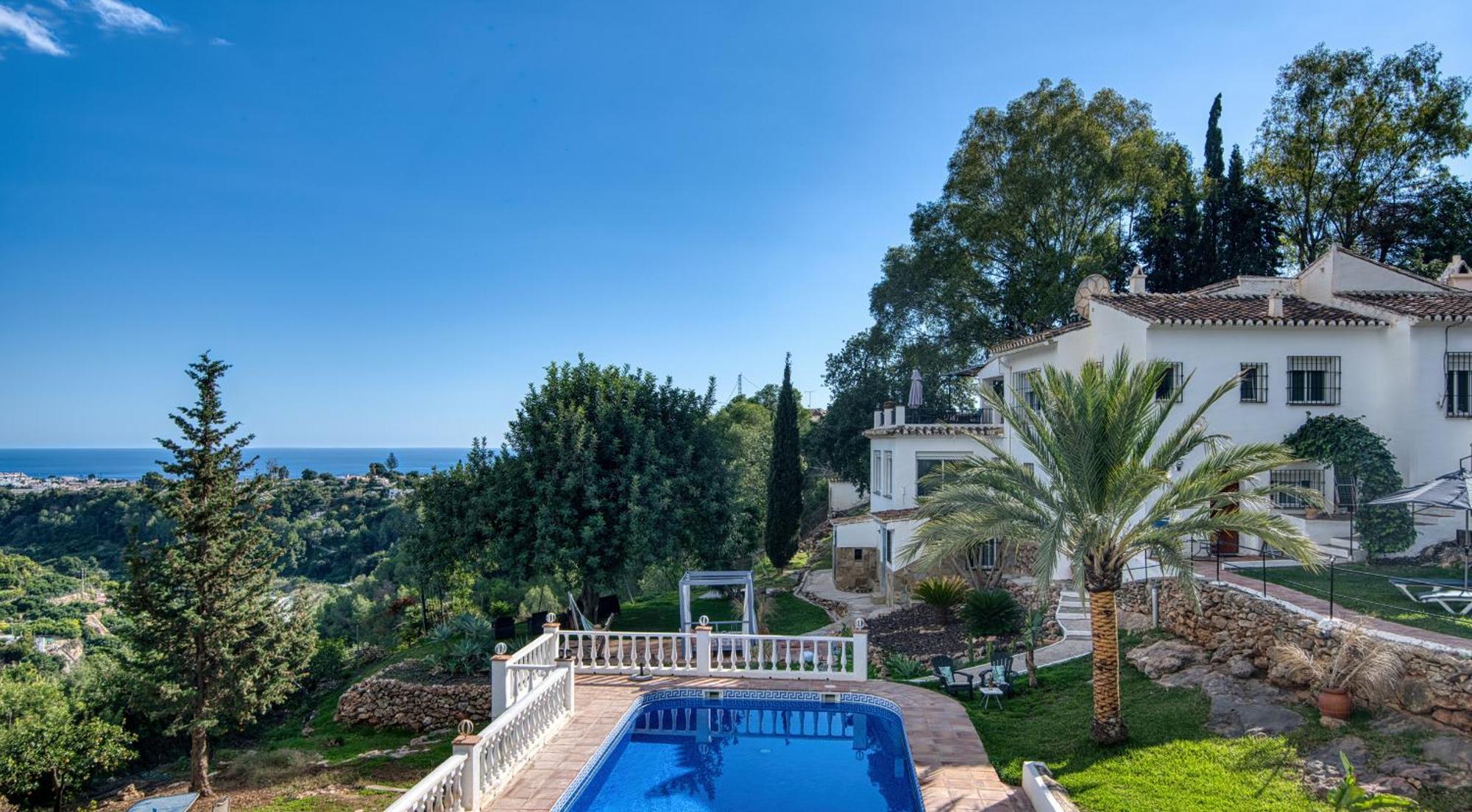 Villa Morera Bed & Breakfast Frigiliana Kültér fotó