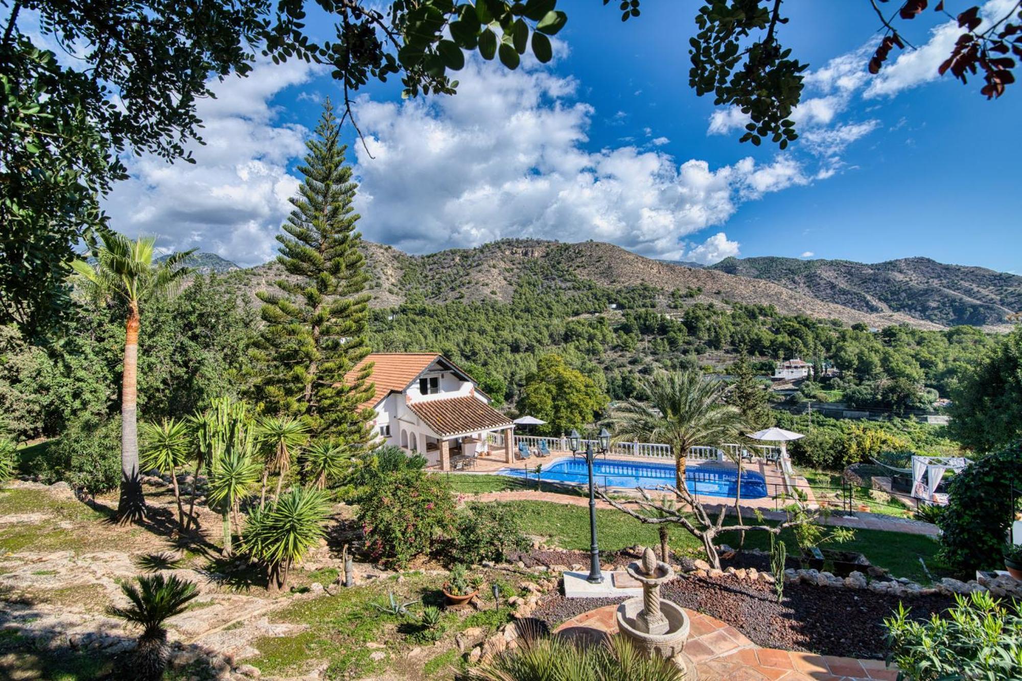 Villa Morera Bed & Breakfast Frigiliana Kültér fotó