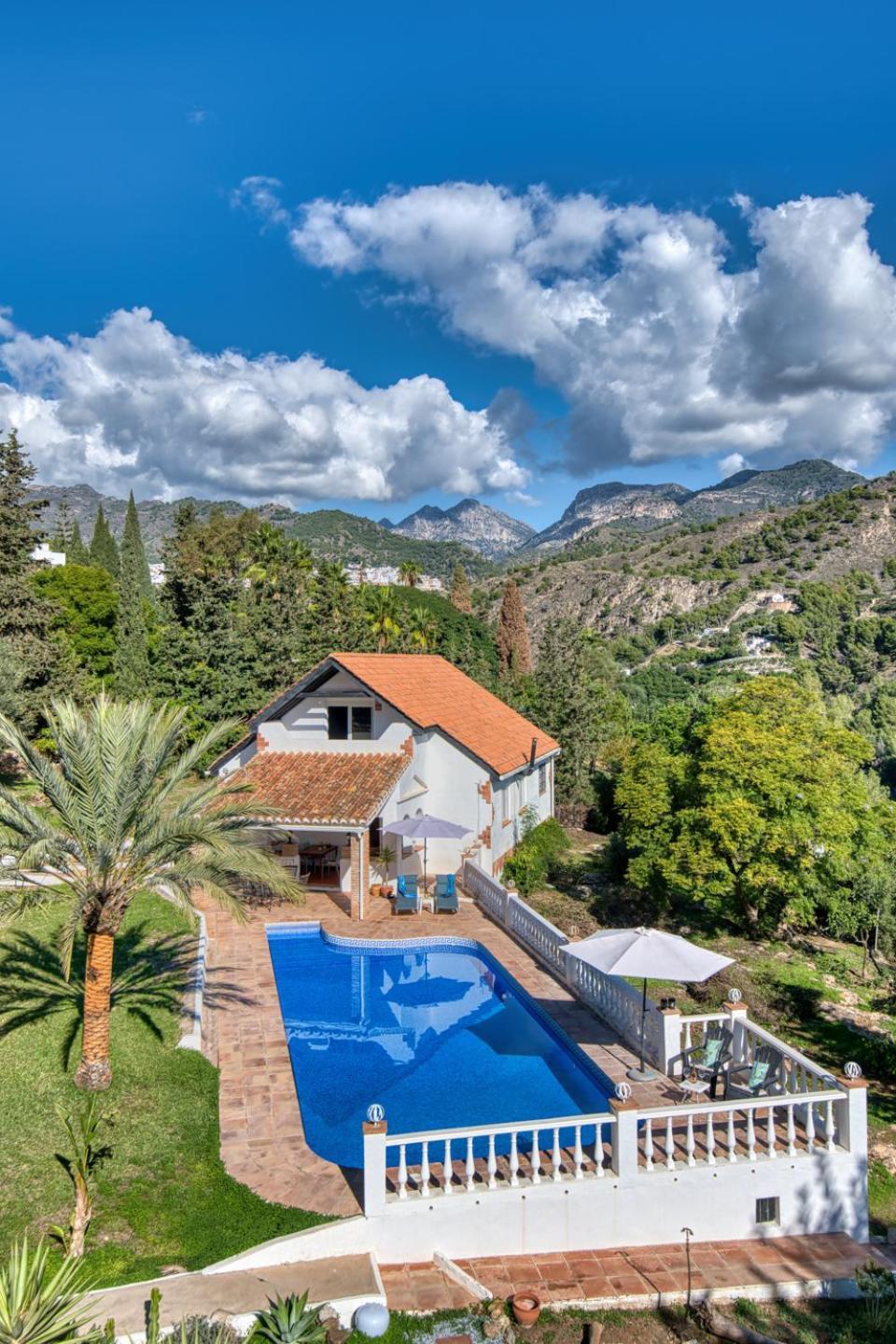 Villa Morera Bed & Breakfast Frigiliana Kültér fotó
