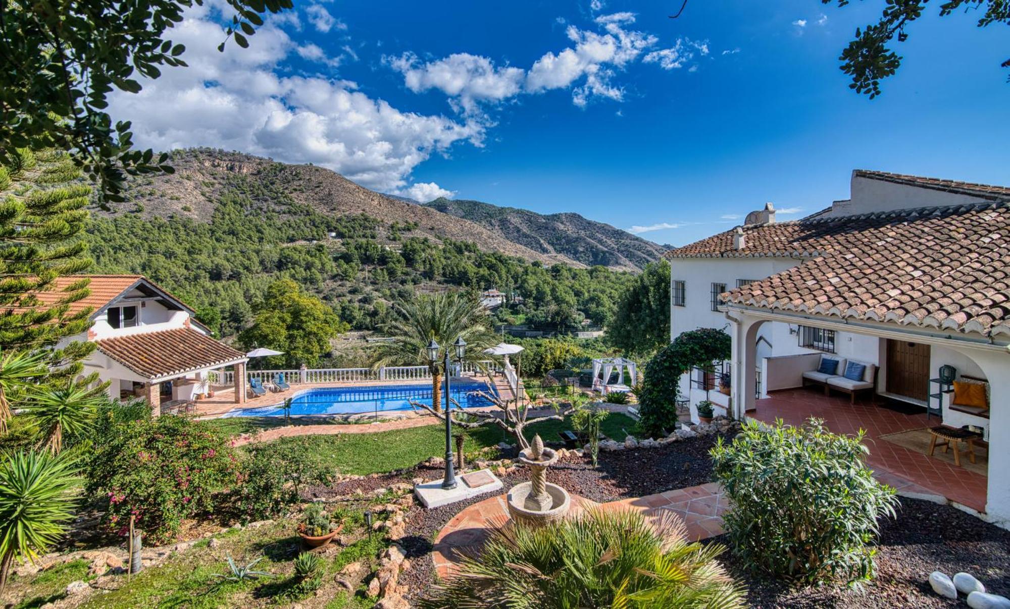 Villa Morera Bed & Breakfast Frigiliana Kültér fotó