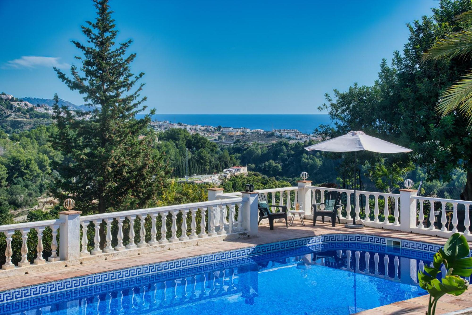 Villa Morera Bed & Breakfast Frigiliana Kültér fotó