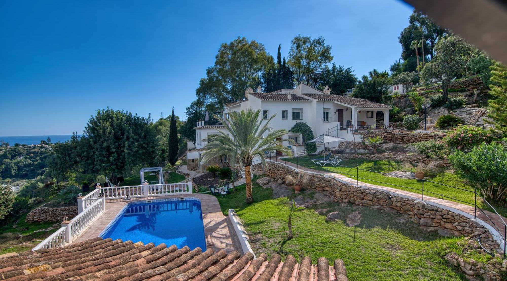Villa Morera Bed & Breakfast Frigiliana Kültér fotó