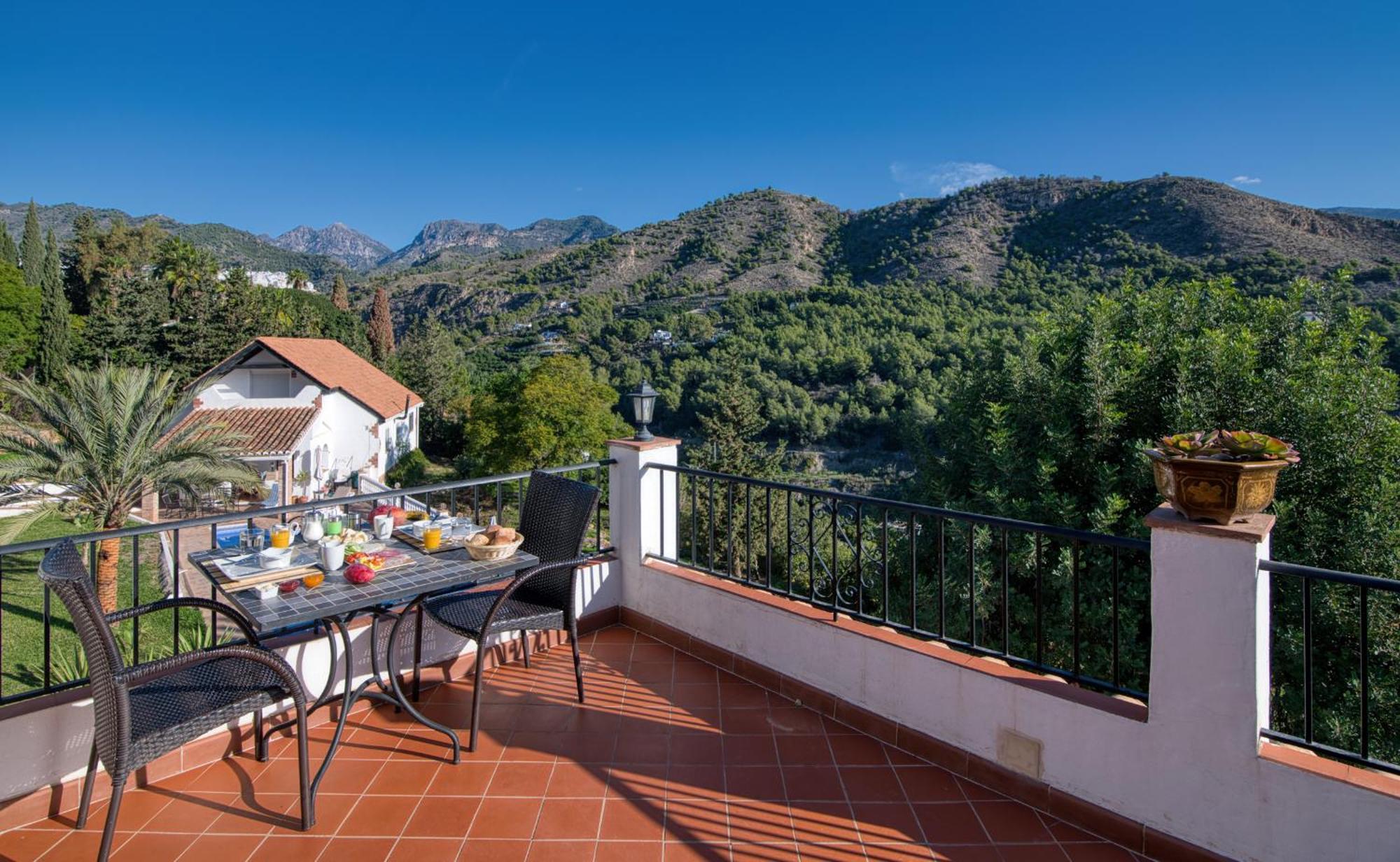 Villa Morera Bed & Breakfast Frigiliana Kültér fotó