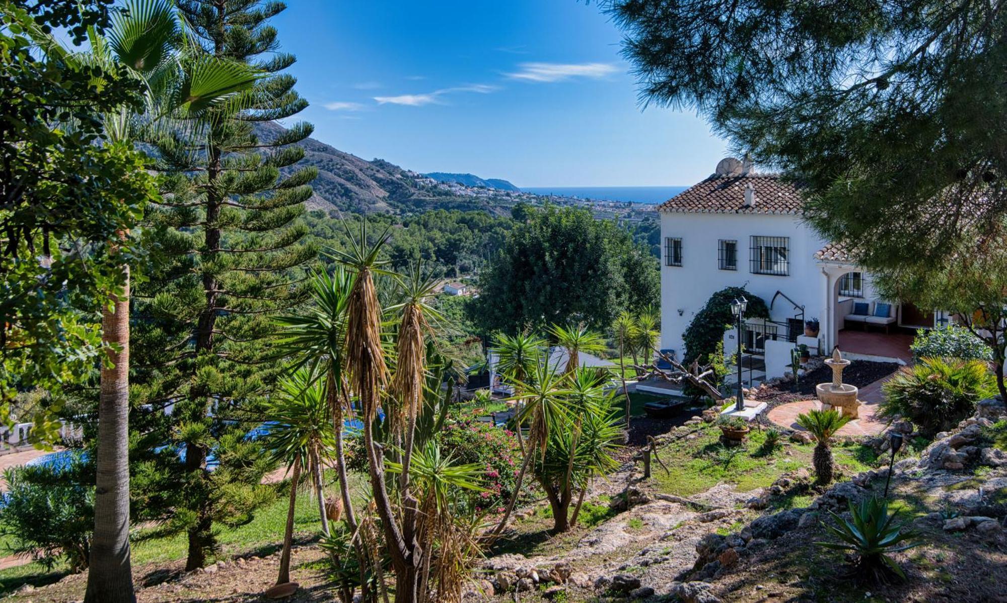Villa Morera Bed & Breakfast Frigiliana Kültér fotó