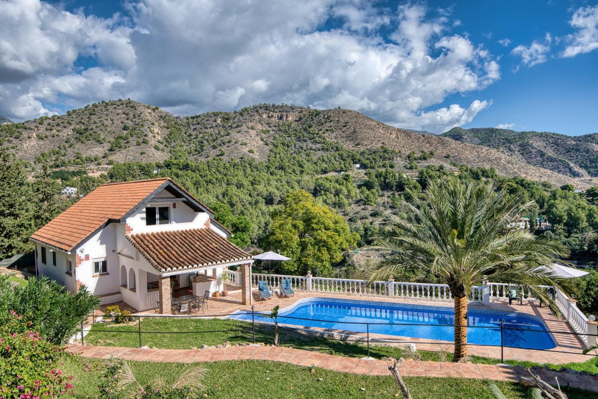 Villa Morera Bed & Breakfast Frigiliana Kültér fotó