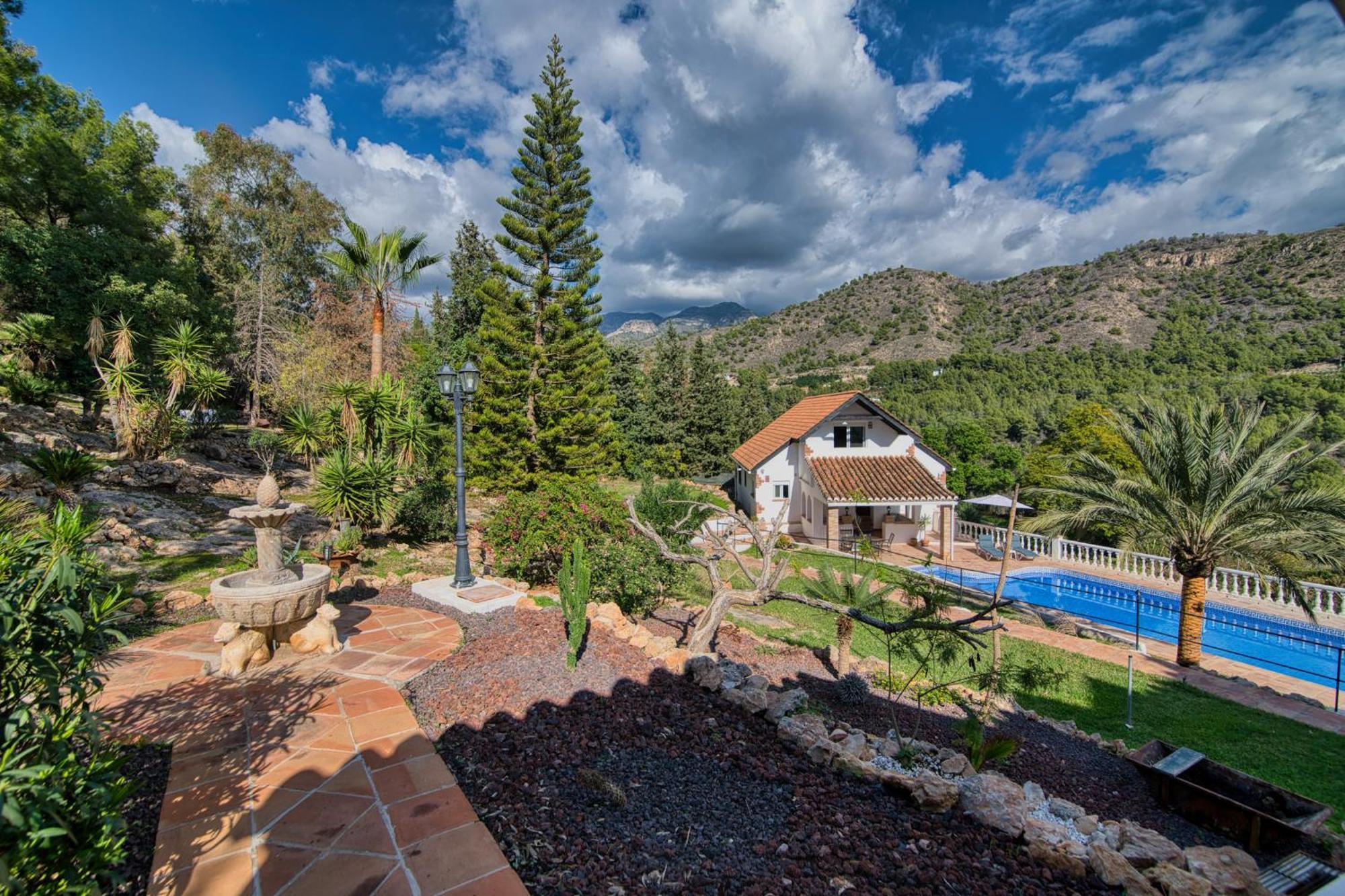 Villa Morera Bed & Breakfast Frigiliana Kültér fotó