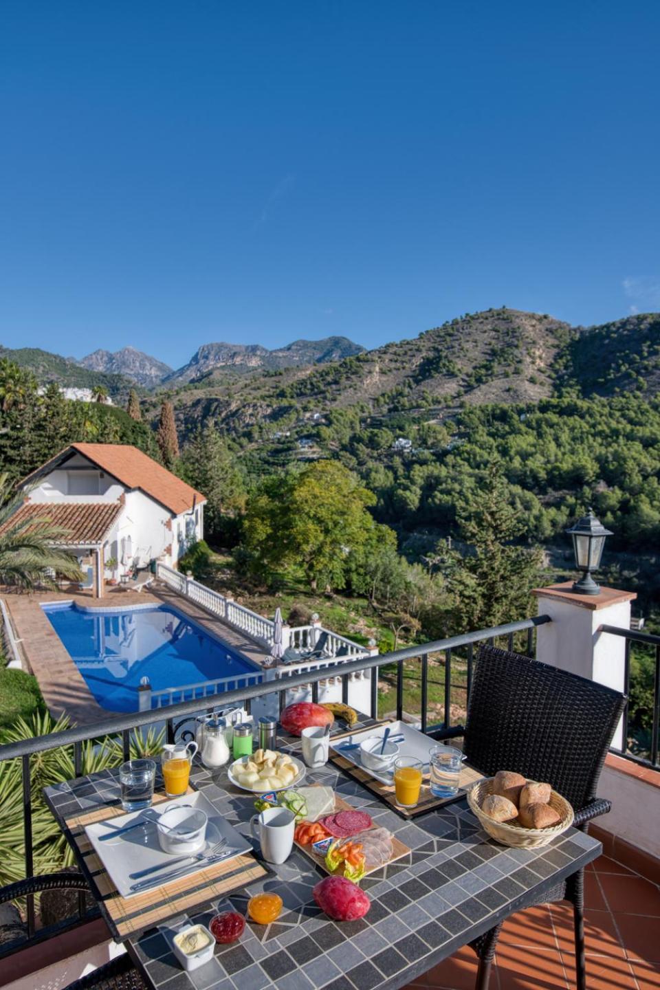 Villa Morera Bed & Breakfast Frigiliana Kültér fotó