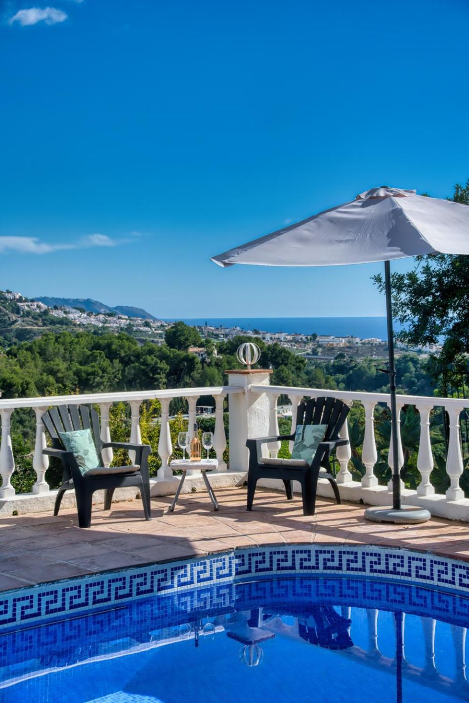 Villa Morera Bed & Breakfast Frigiliana Kültér fotó